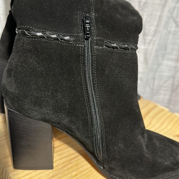 Free People Riley Whipstitch Tall Boots, 3” heel, Size 37/ 7 US EUC - Picture 6 of 12